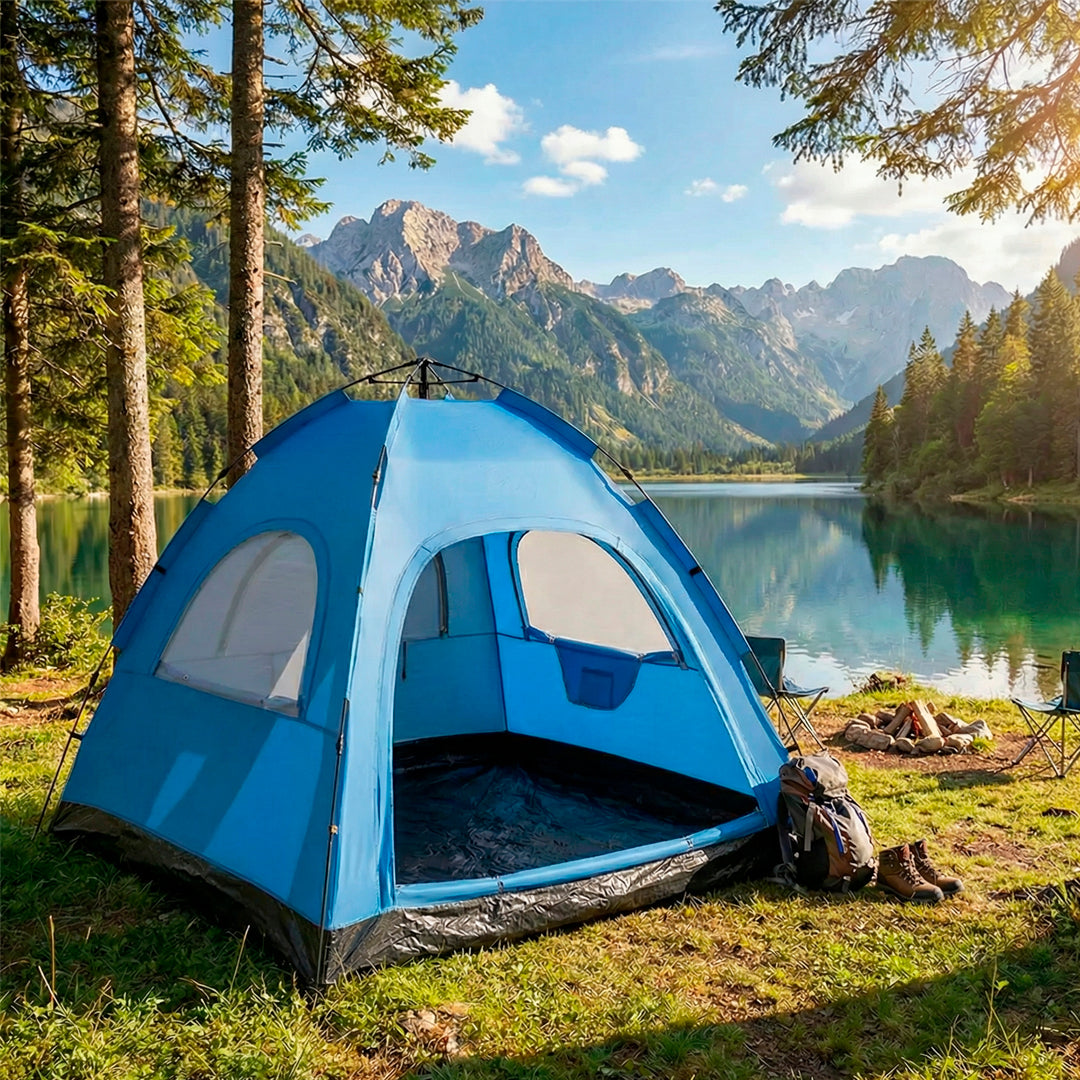 Carpa 3X3 Automatica para 4 a 5 personas Con Ventana