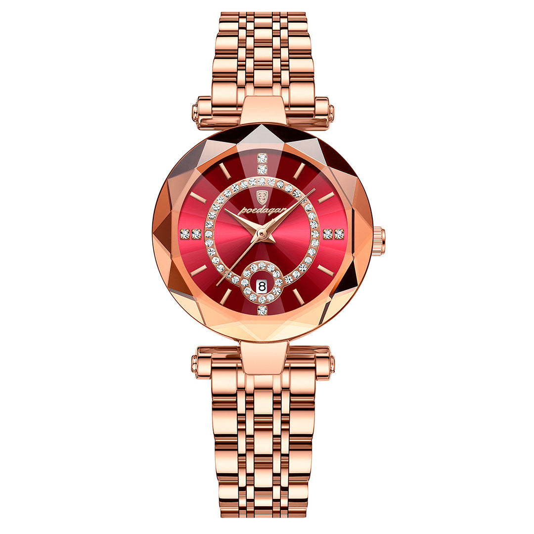 Reloj Dazzle de Acero Inoxidable para Dama Resistente al Agu