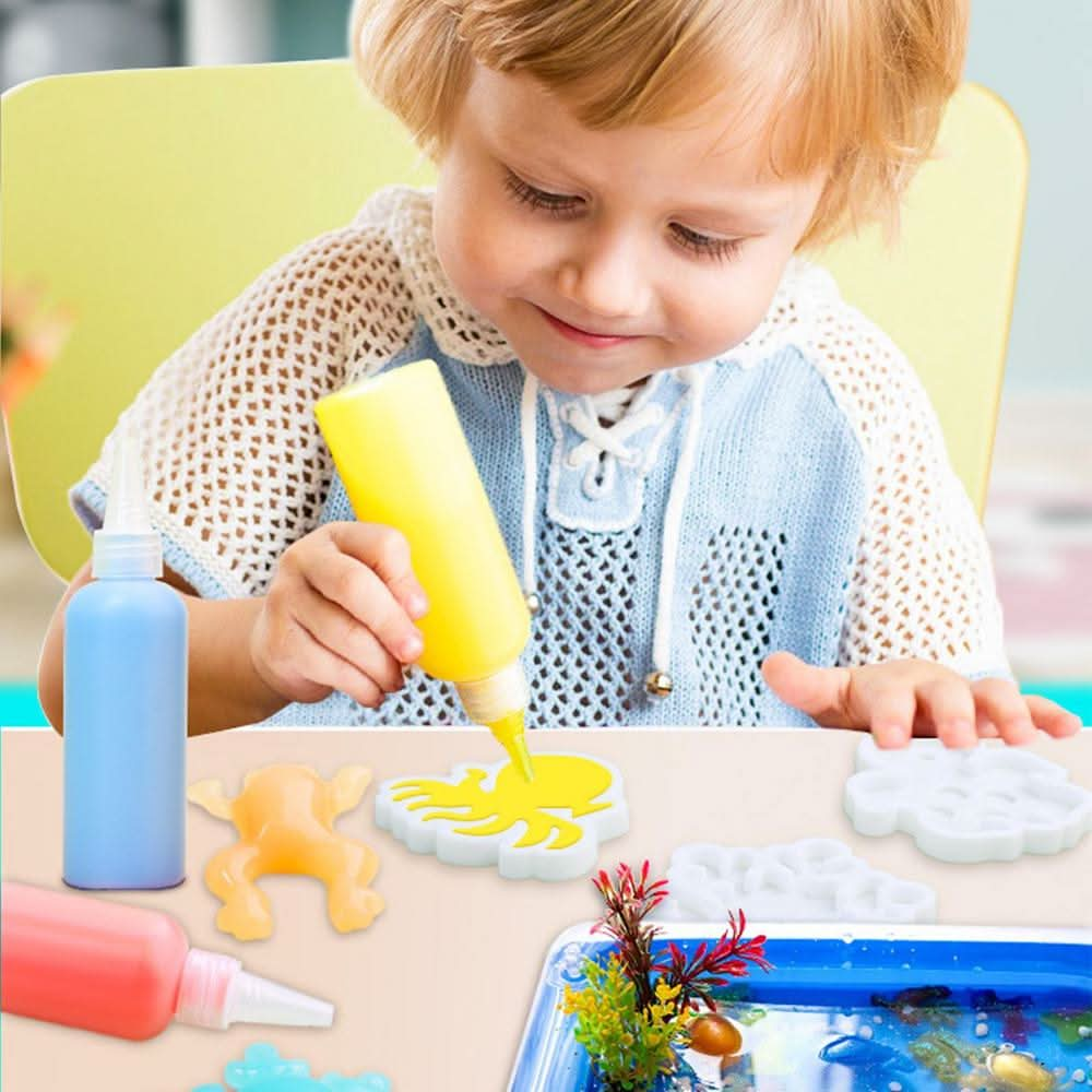 Kit Mágico 3D de Creación de Formas en Gel para Niños