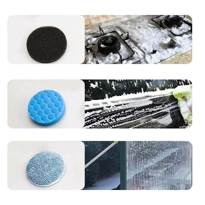 Cepillo de Limpieza Turbo con 7 Cabezales