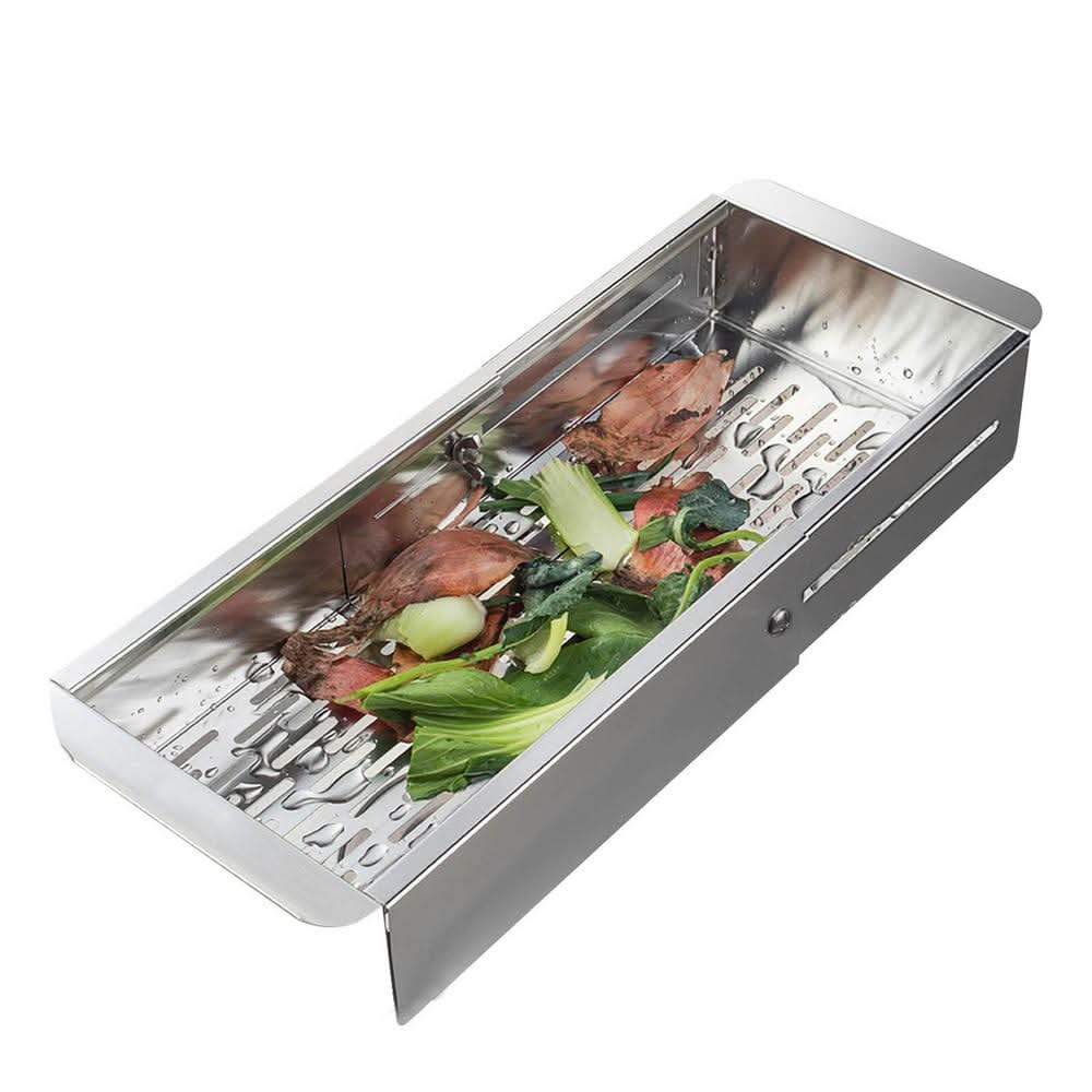 Salvamanteles Extensible De Acero Inoxidable - Ajustable De 20 A 38 Cm, Ideal Para Cacerolas Y Ollas En La Cocina