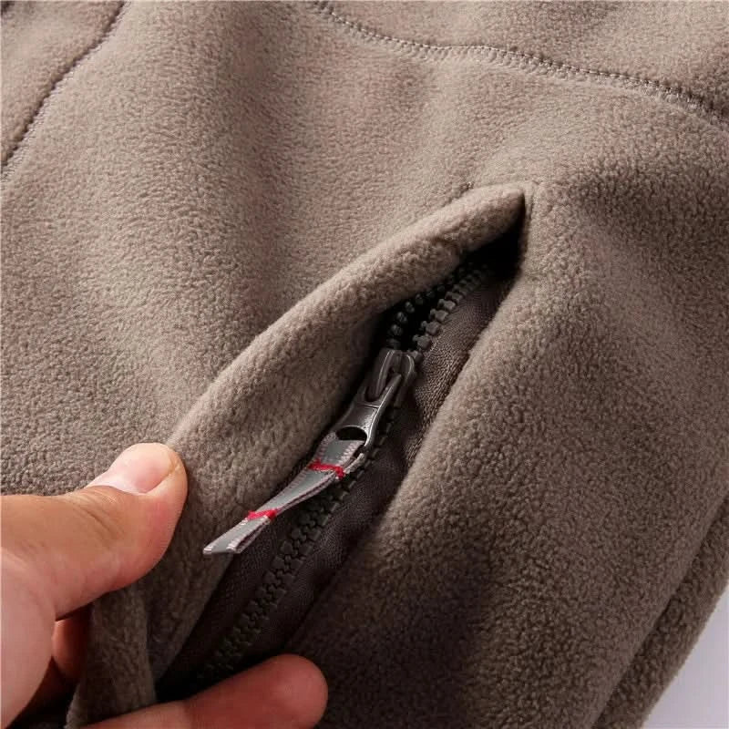 Campera Polar flec de Invierno para Hombre