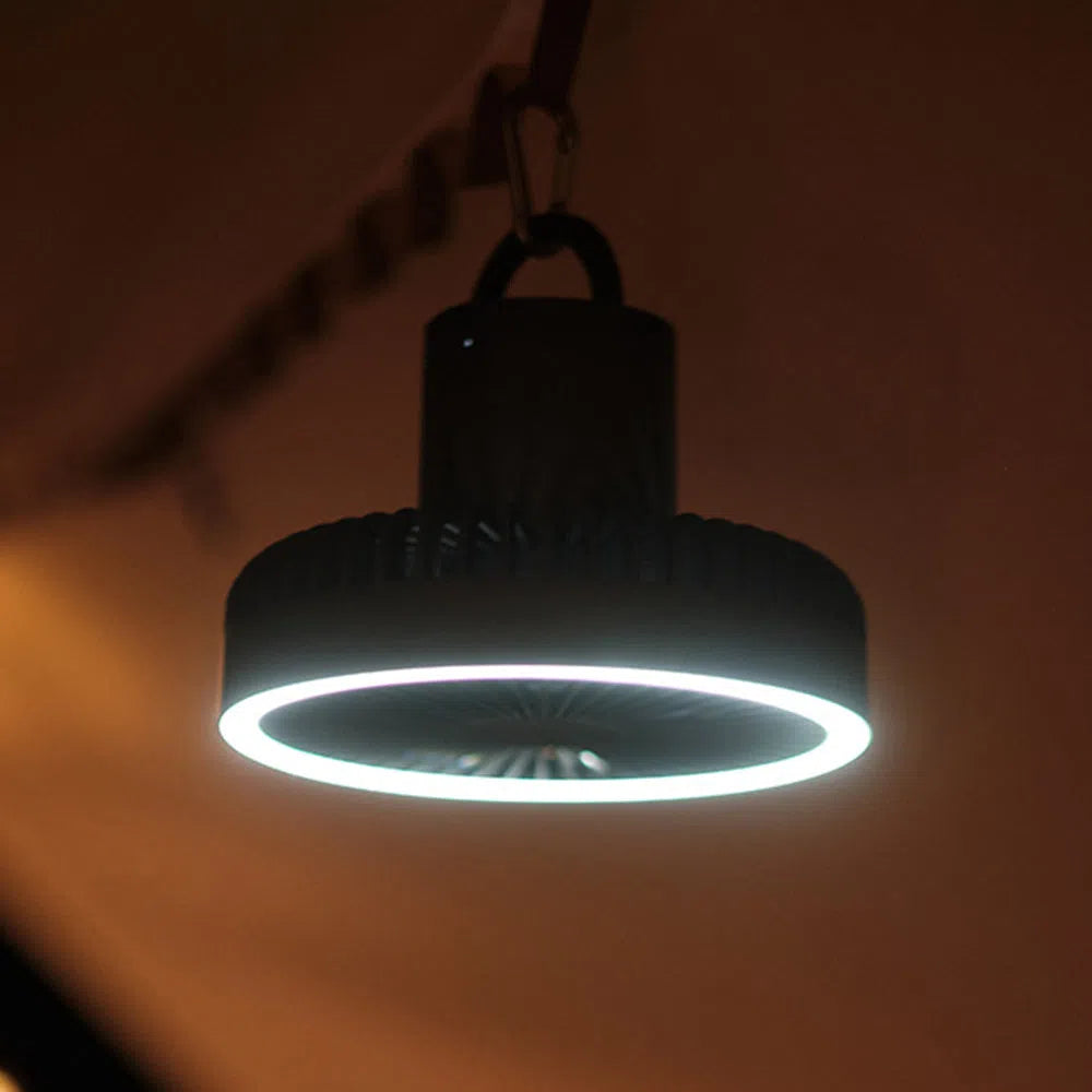Ventilador con Luz LED Multifuncional