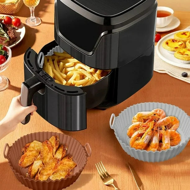 Bandeja  de Silicona para Freidora Electrica Air Fryer