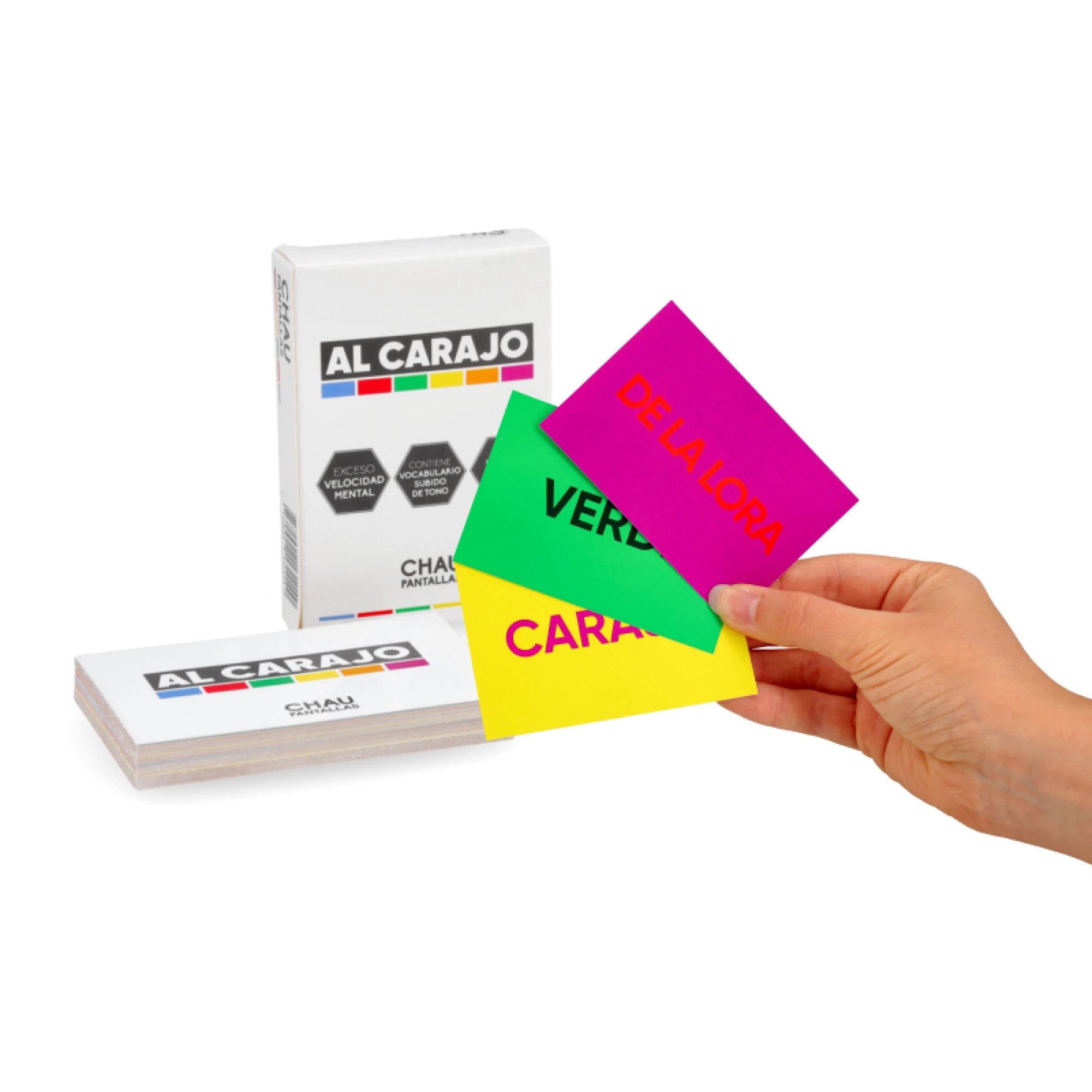 Juego de Mesa Al Carajo de Chau Pantalla