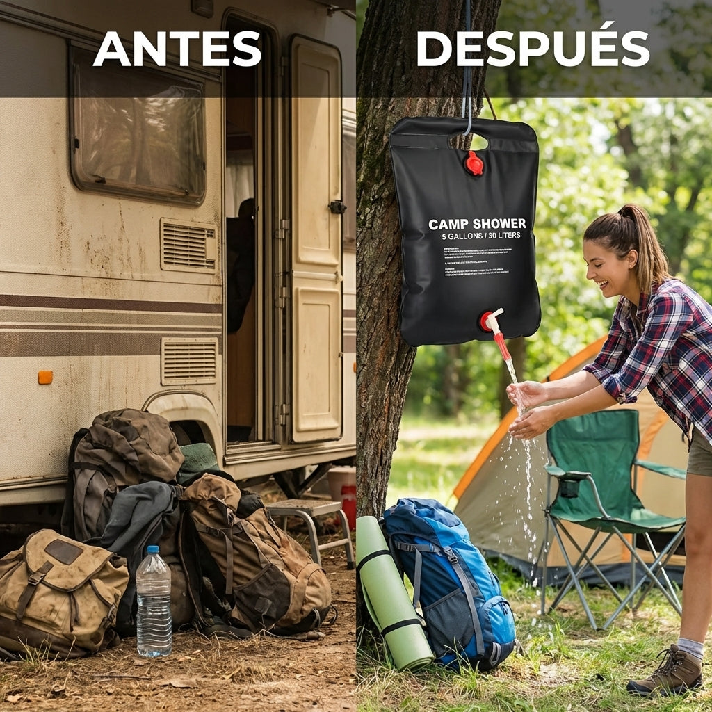 Ducha de Camping Solar