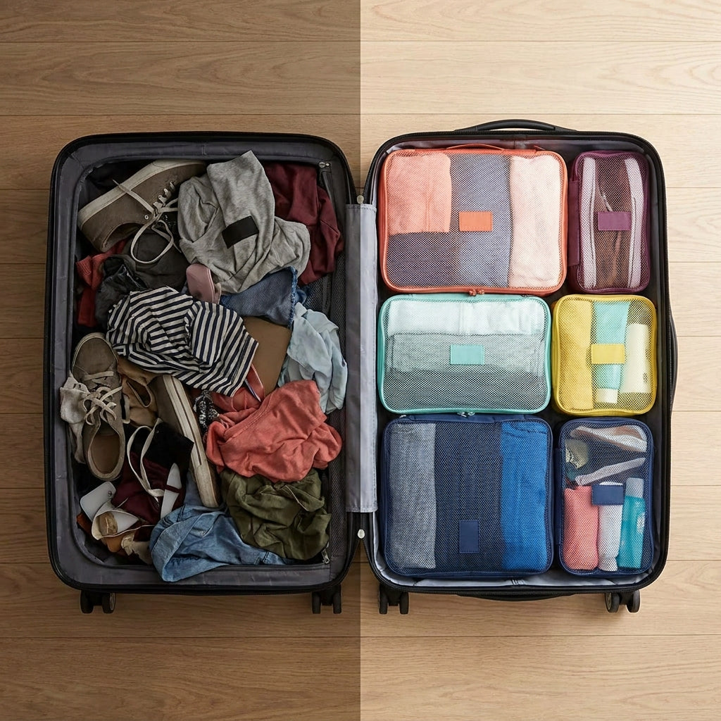 Bolsas Organizadoras para Viaje de 8 Piezas