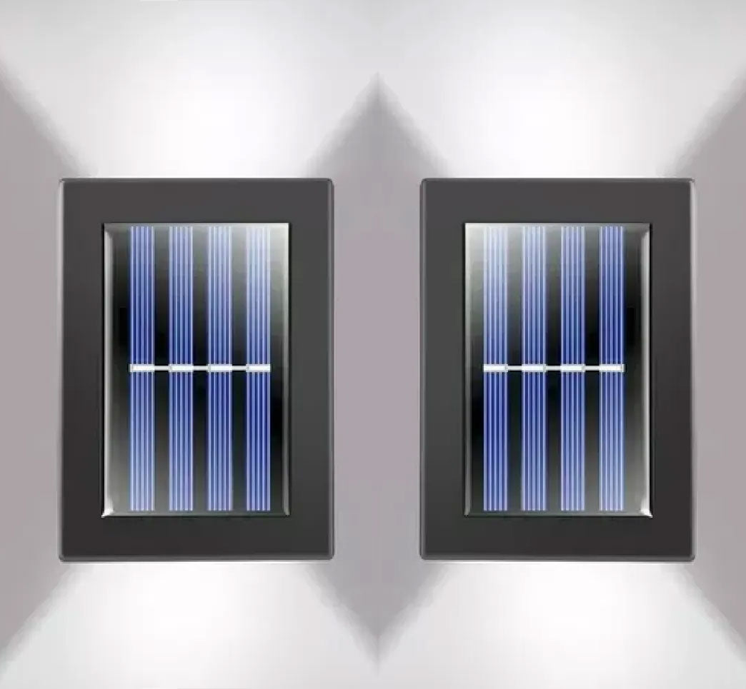 Pack de 2 Focos Solares Dual Garden Milhome