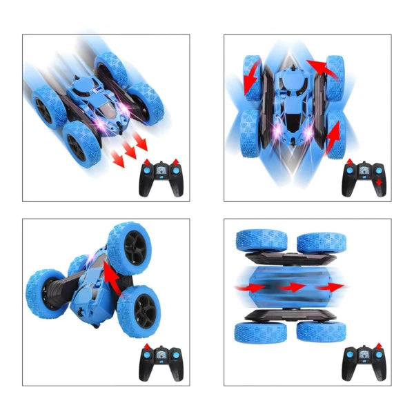 Auto a Control Remoto Double Car Stunt 360