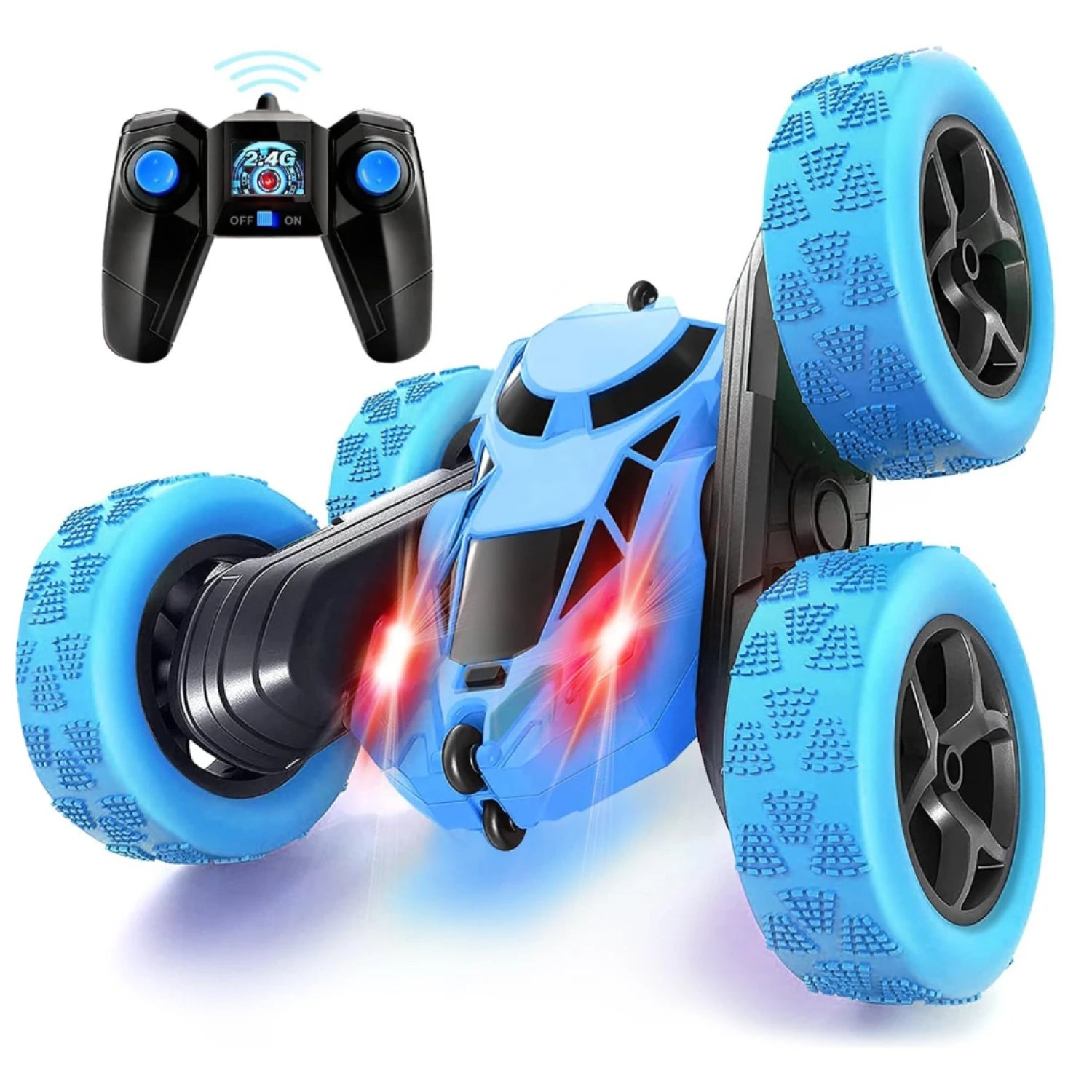 Auto a Control Remoto Double Car Stunt 360