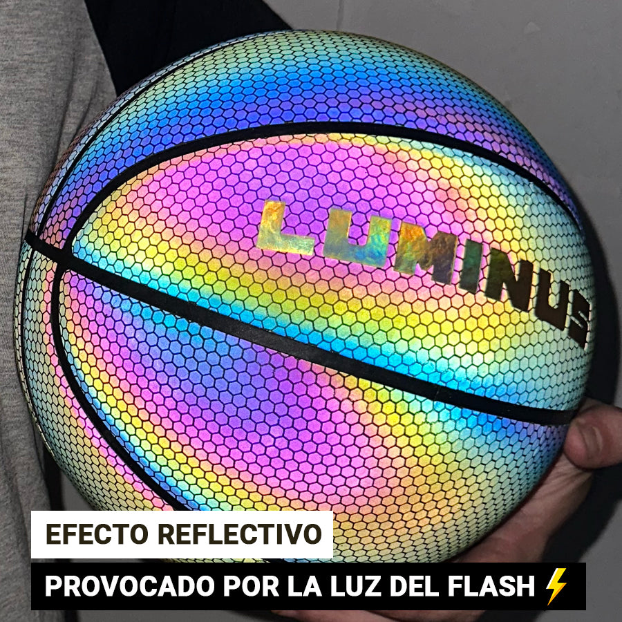 Pelota de Basketball Reflectiva Luminus