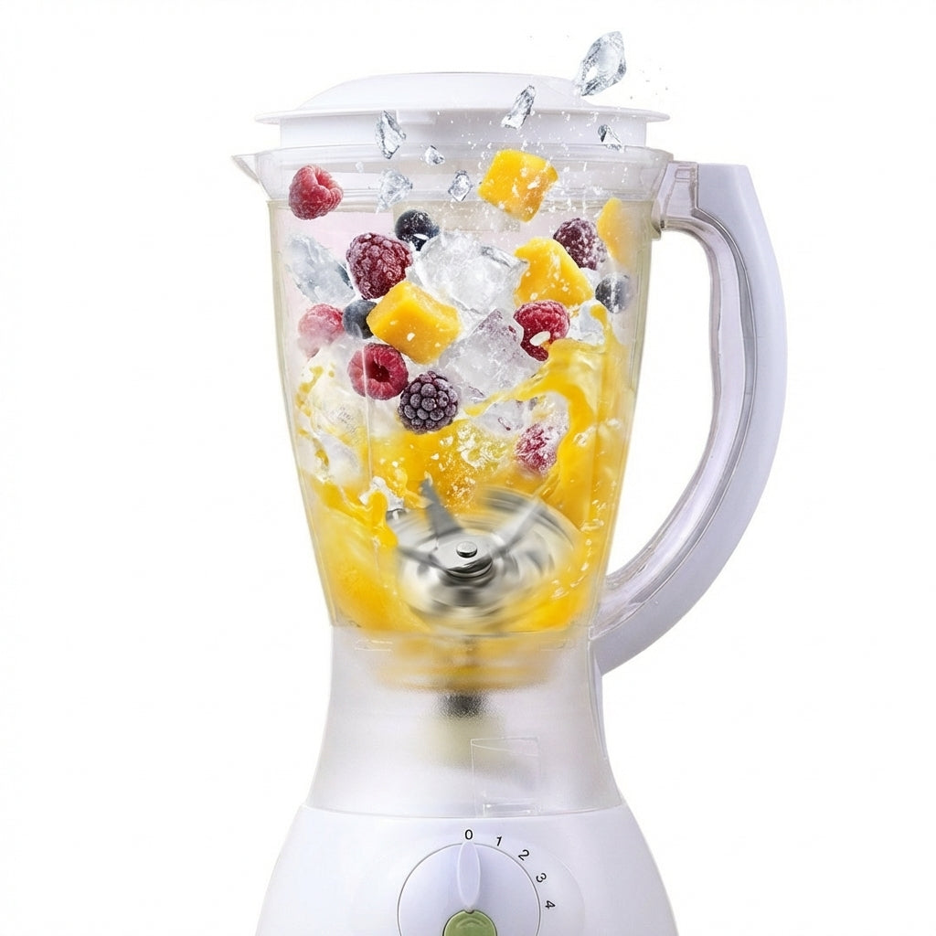 Licuadora Marvo HBR-057 4 Vel Plástico Blanco