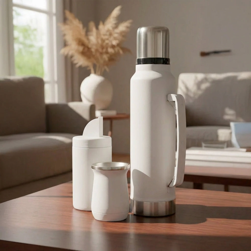 Set de Mate Termo y Yerbera 1300ML