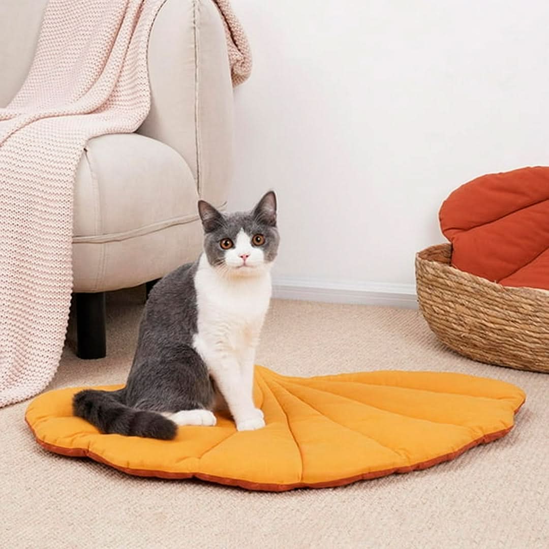 Colchoneta Protectora de Sofa Mascotas con Forma de Hoja