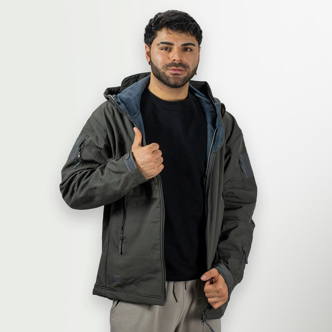 Campera Táctica Impermeable para Hombre