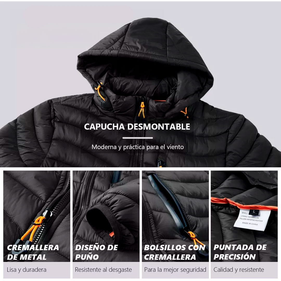 Campera Autumn Cortavientos con Capucha