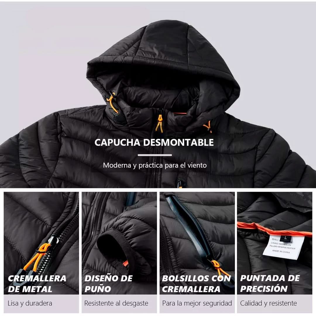 Campera Autumn Cortavientos con Capucha