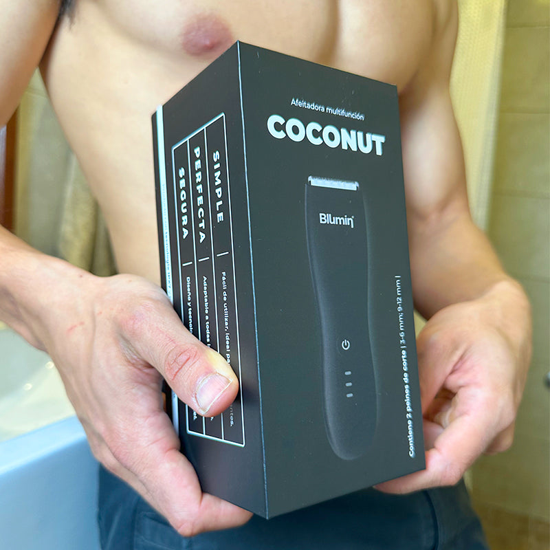 Afeitadora Eléctrica para Hombre Coconut Multifunción Blumin