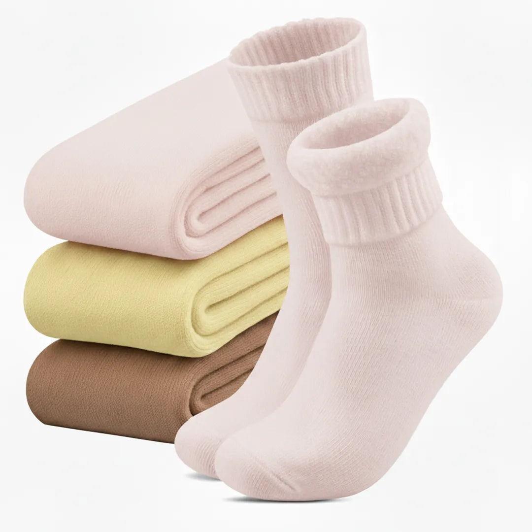 Pack de 3 Pares de Calcetines Termicos de Felpa Super Suaves