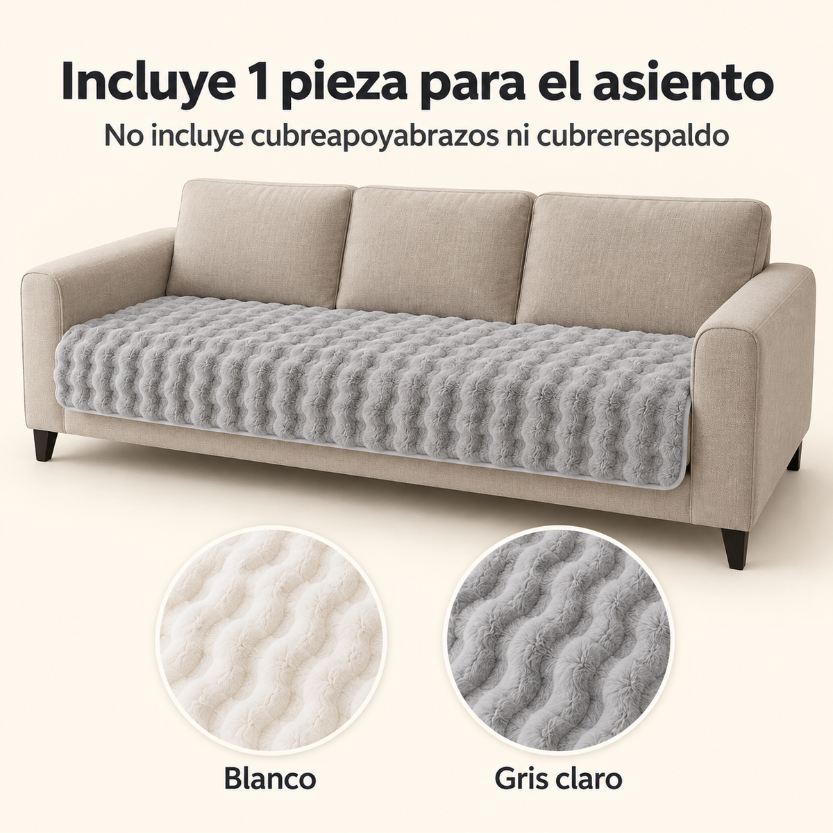 Funda Protectora de Sofá SoftRabbit con Antideslizante