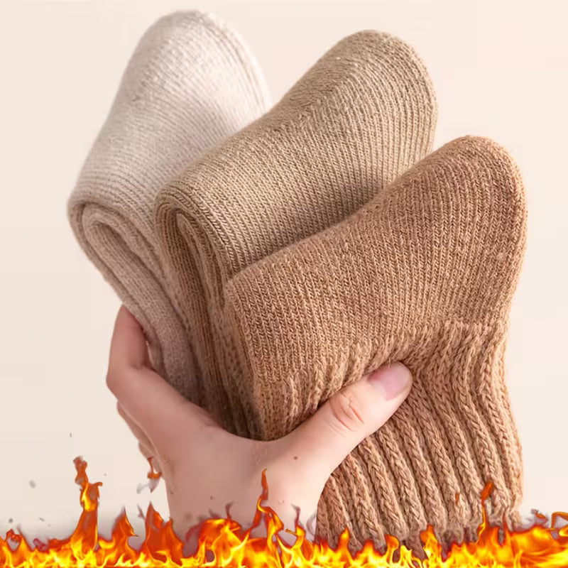 Pack de 5 Medias Gruesas para Invierno