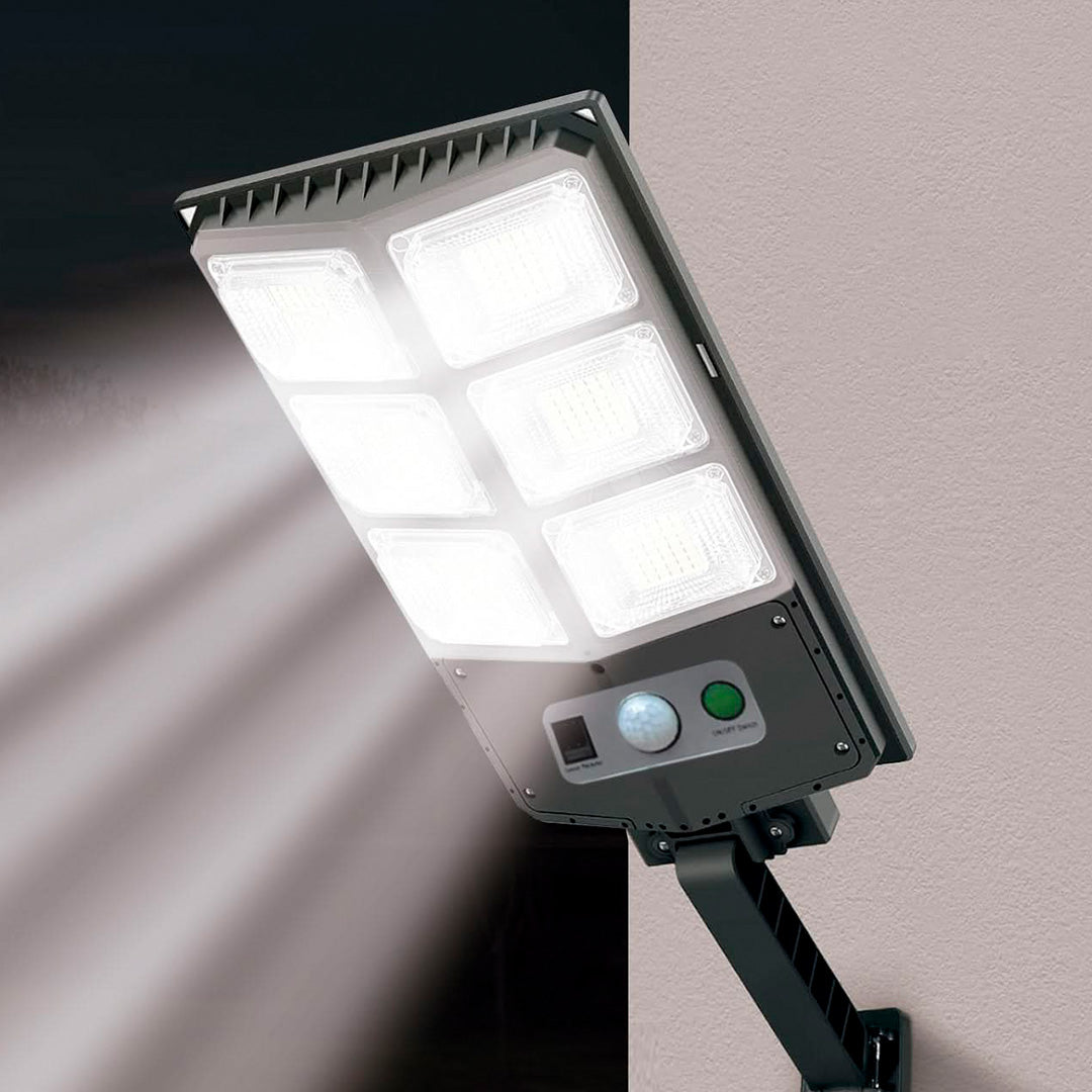 Foco Solar de 6 Luces Ip65 de 60w Milgenial