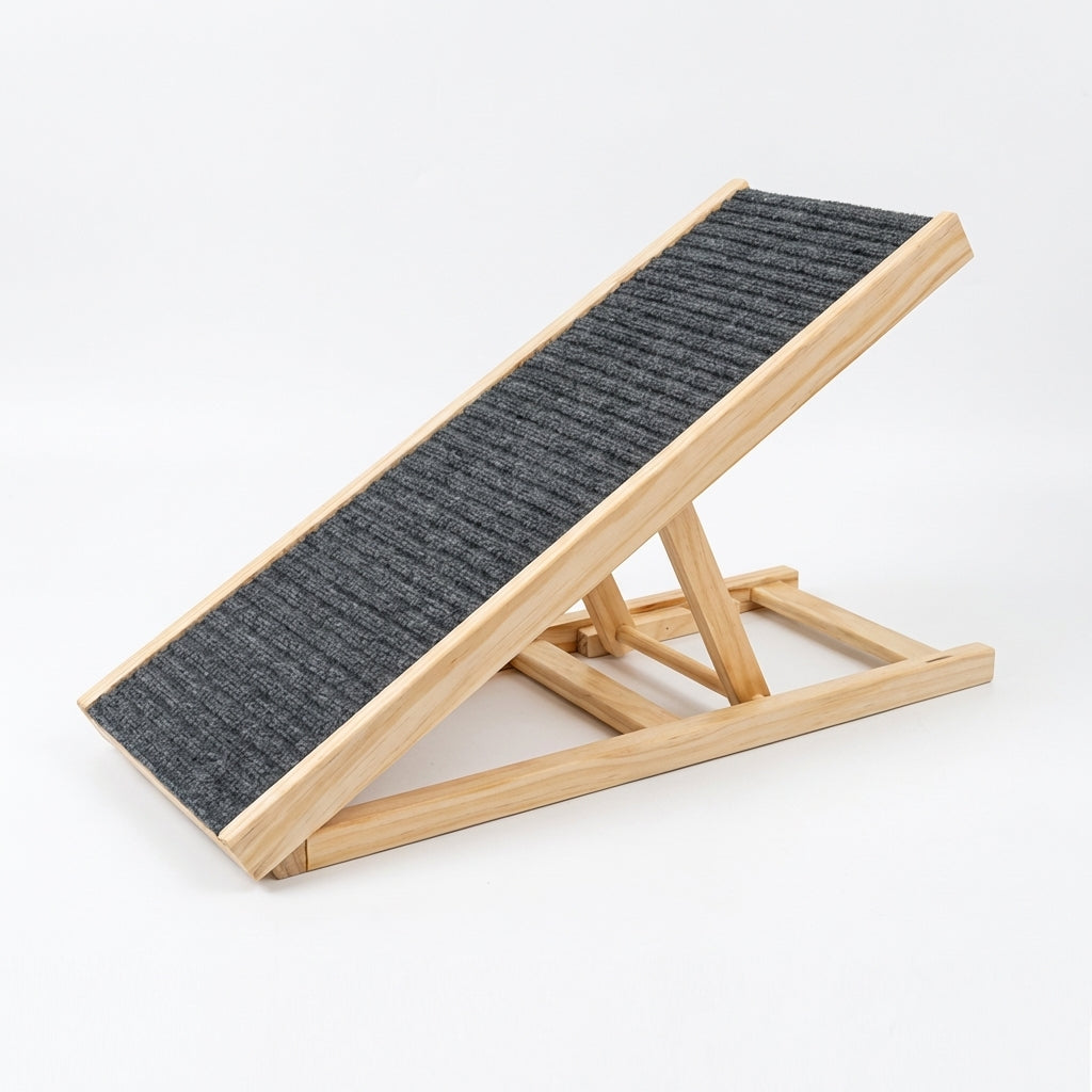Rampa Plegable para Mascotas de Altura Ajustable