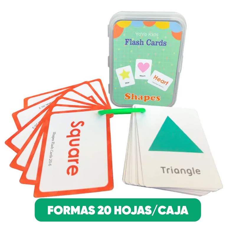 Tarjetas de Aprendizaje en Inlges para Niños