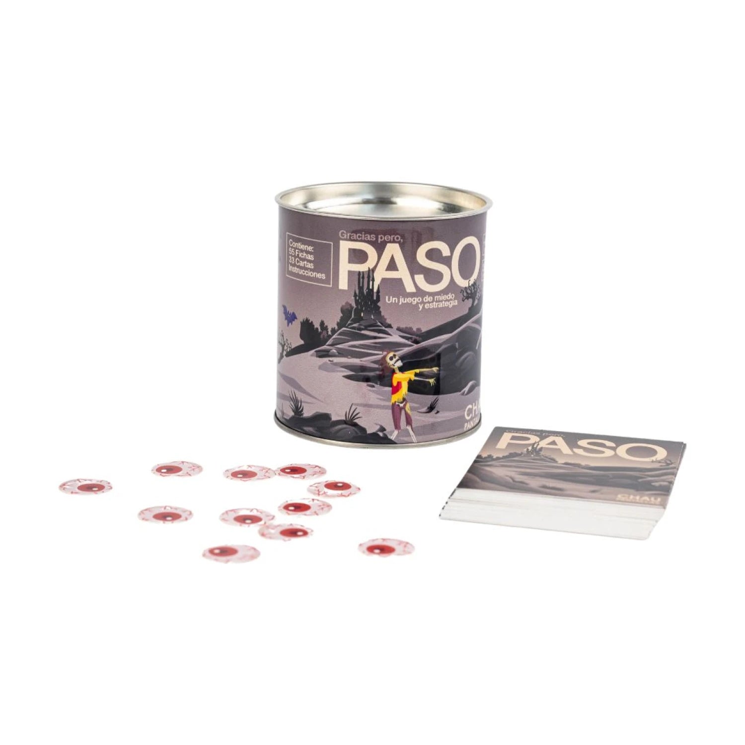 Juego de Mesa Gracias pero, PASO de Chau Pantallas