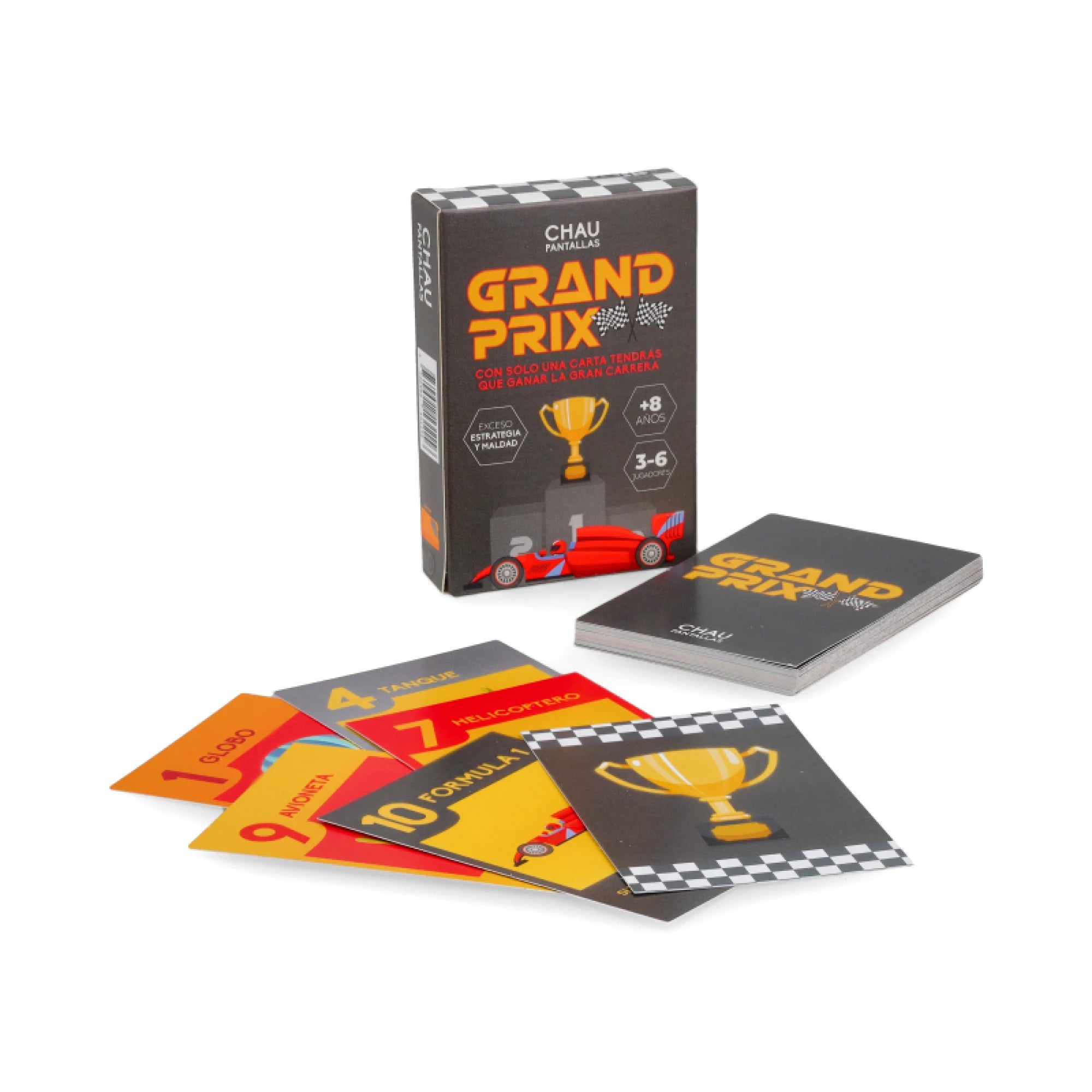 Juego Grand Prix de Chau Pantallas