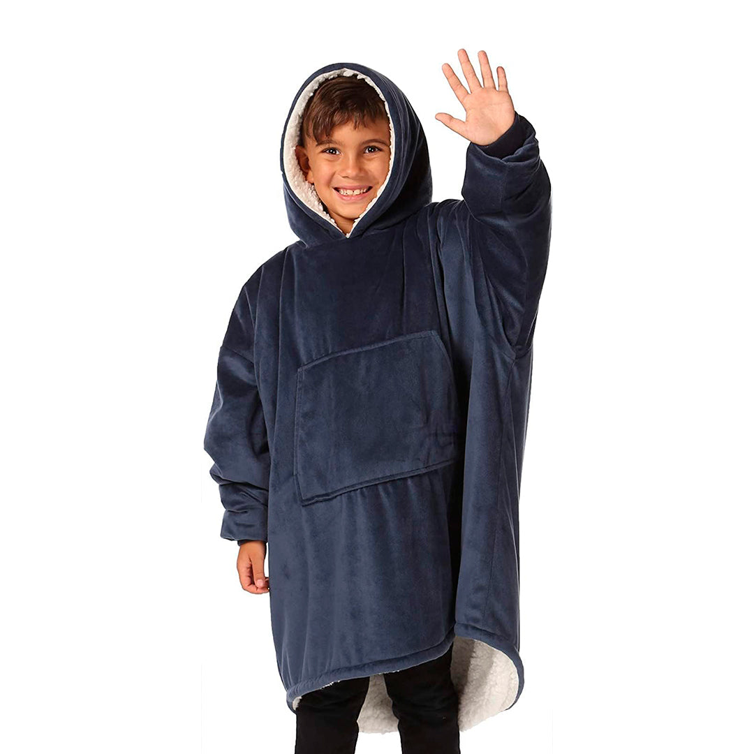 Hoodie Niños Polar con Capucha Marca Wilma