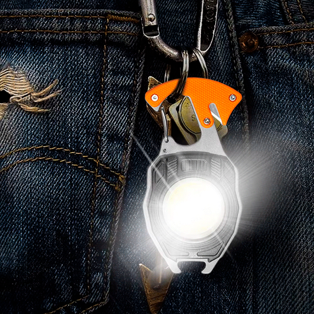 Linterna COB  Portátil  Con Luz Led Multifuncion 180 Grados