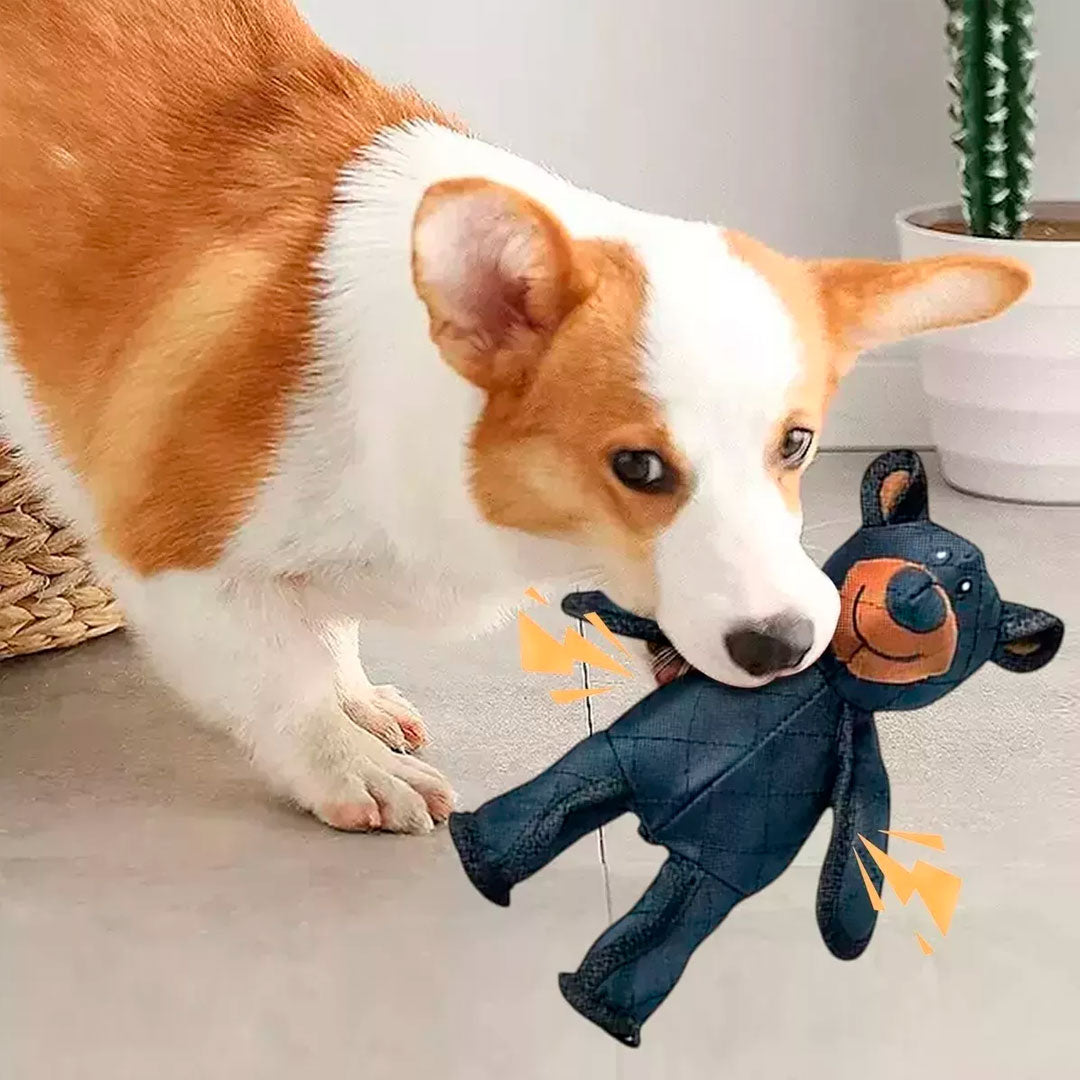 Juguete Peluche para Mascota Con Forma de Oso