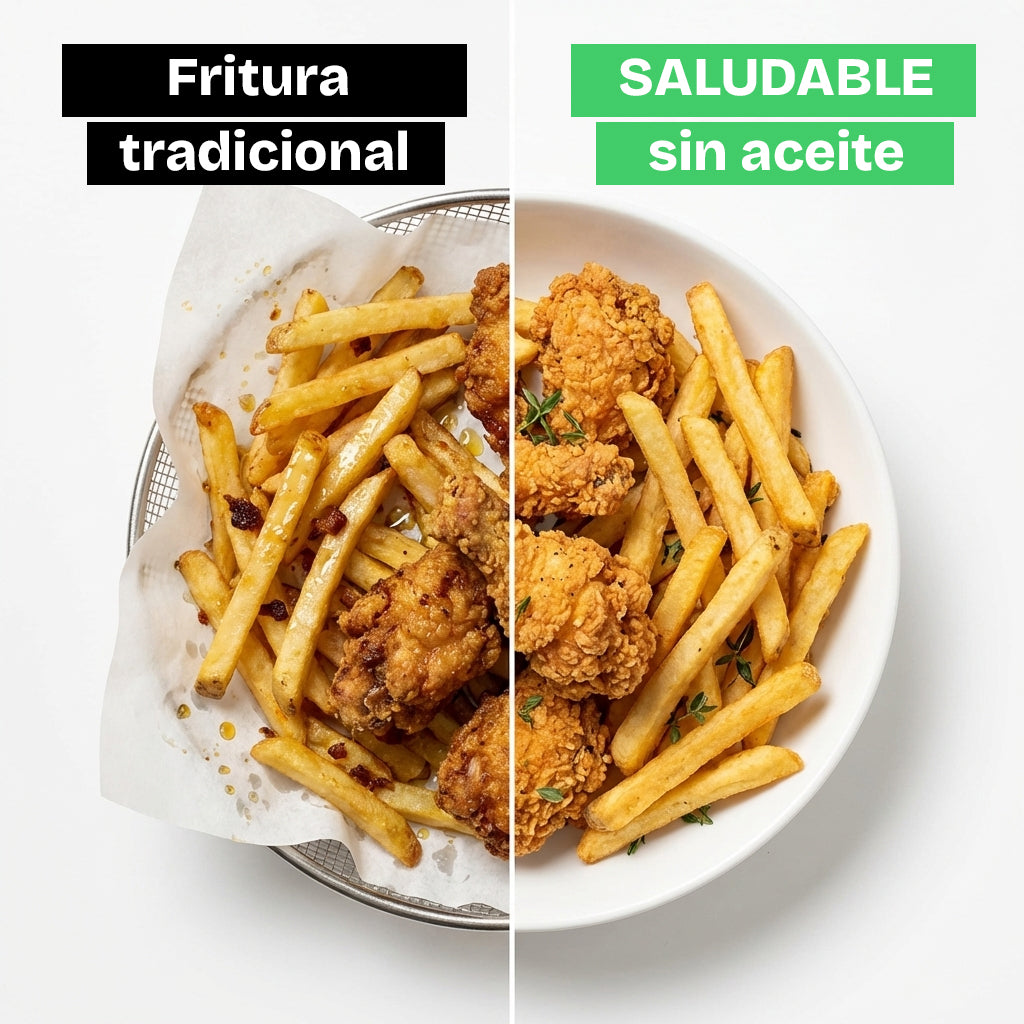 Freidora Sin Aceite Marvo HAF-031 4.4L Blanco