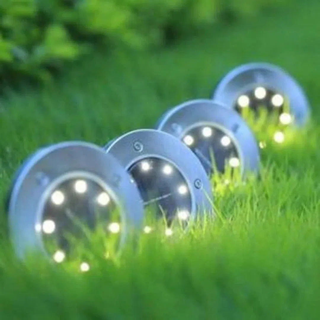 Luces Solares de Tierra para Jardín (4 unidades)