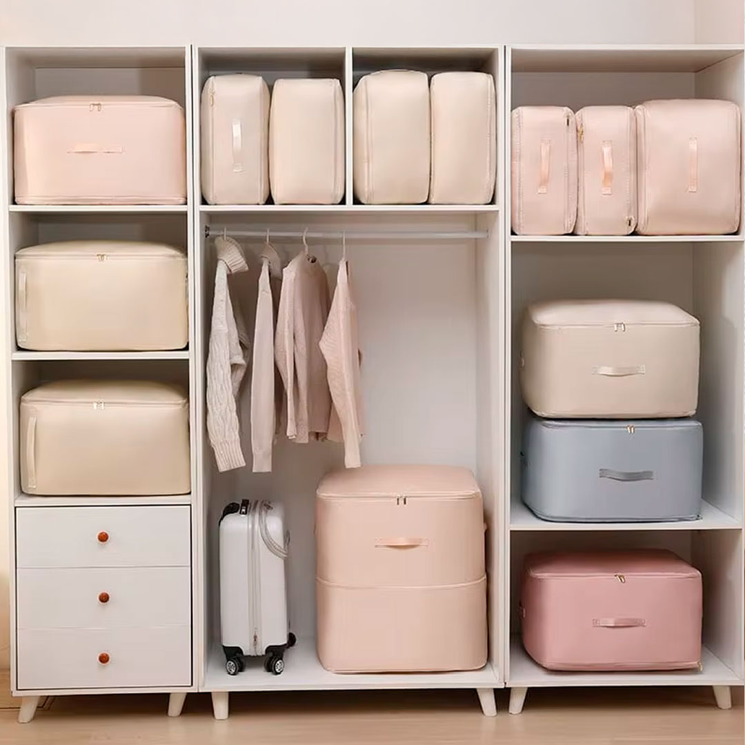 Organizador de Autocompresion para Ropa de Cama