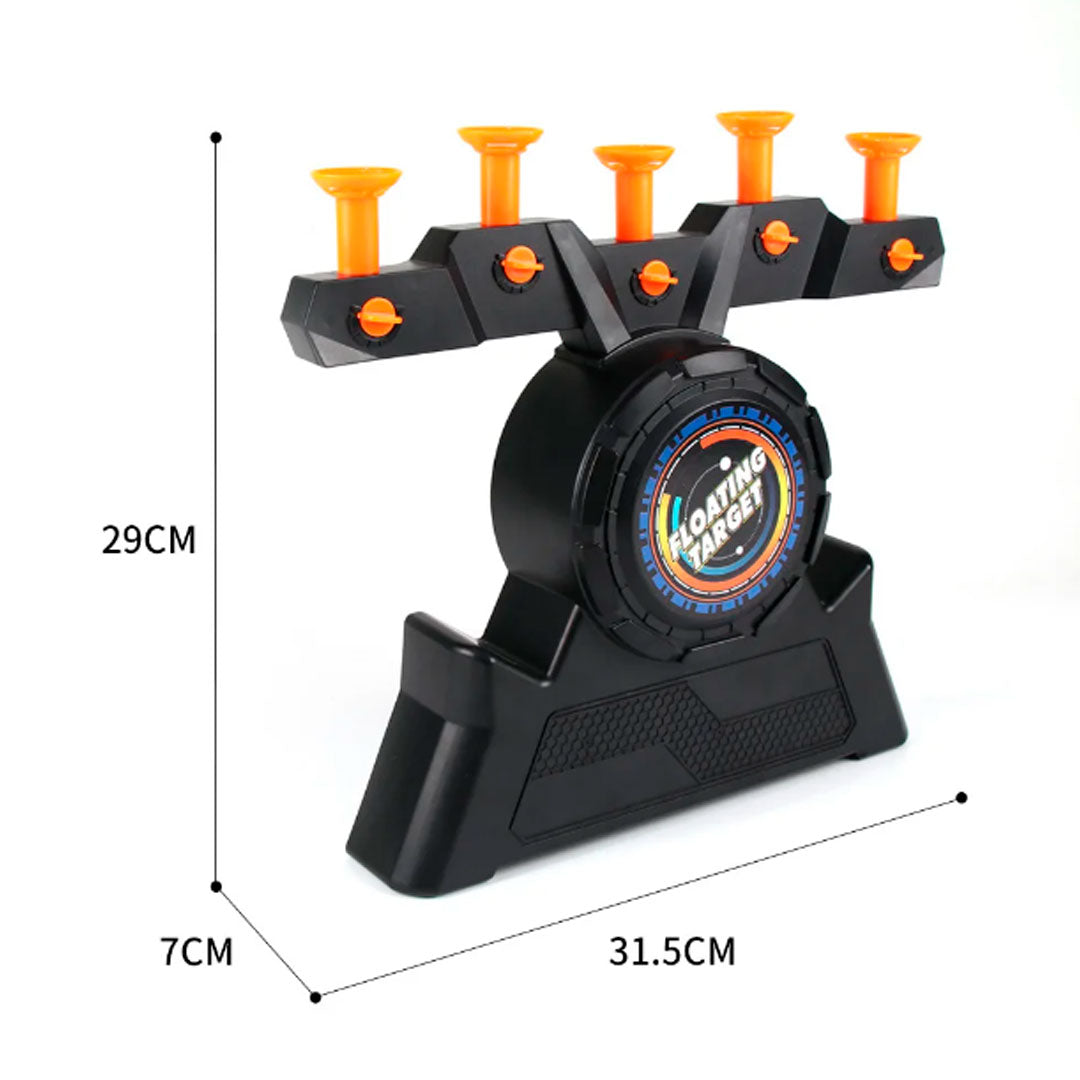 Juego de Tiro en Movimiento con Pelotas Flotantes