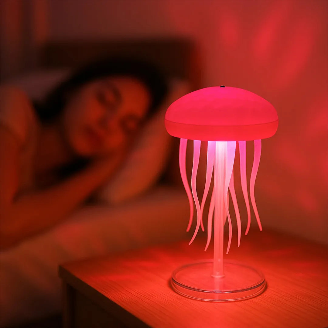 Lampara Medusa con Luz Multi color Led Carga usb