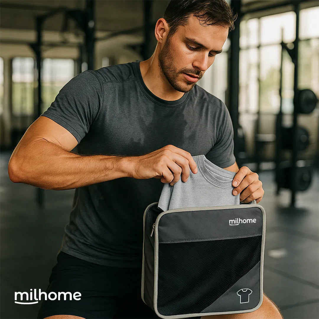 Set de 5 Bolsas Organizadoras para Viaje Milhome
