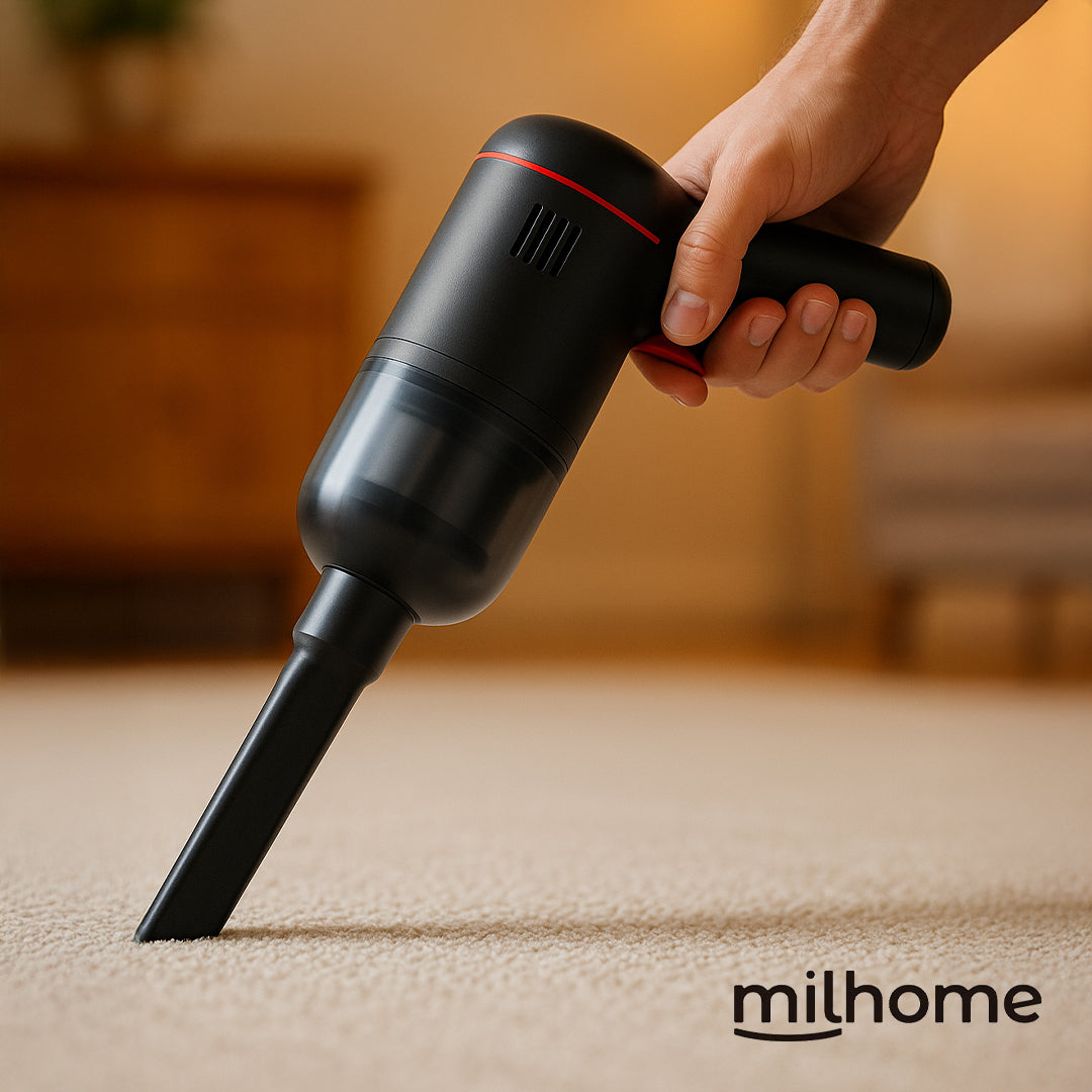 Aspiradora de Mano para casa y auto Wind Clean Milhome