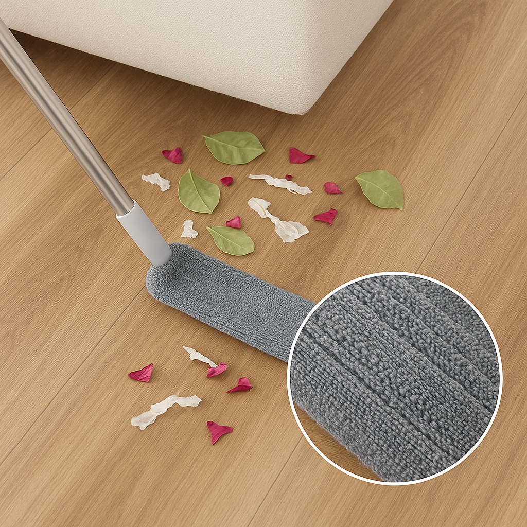 Plumero Extensible de Microfibra 3 Cabezales Milhome
