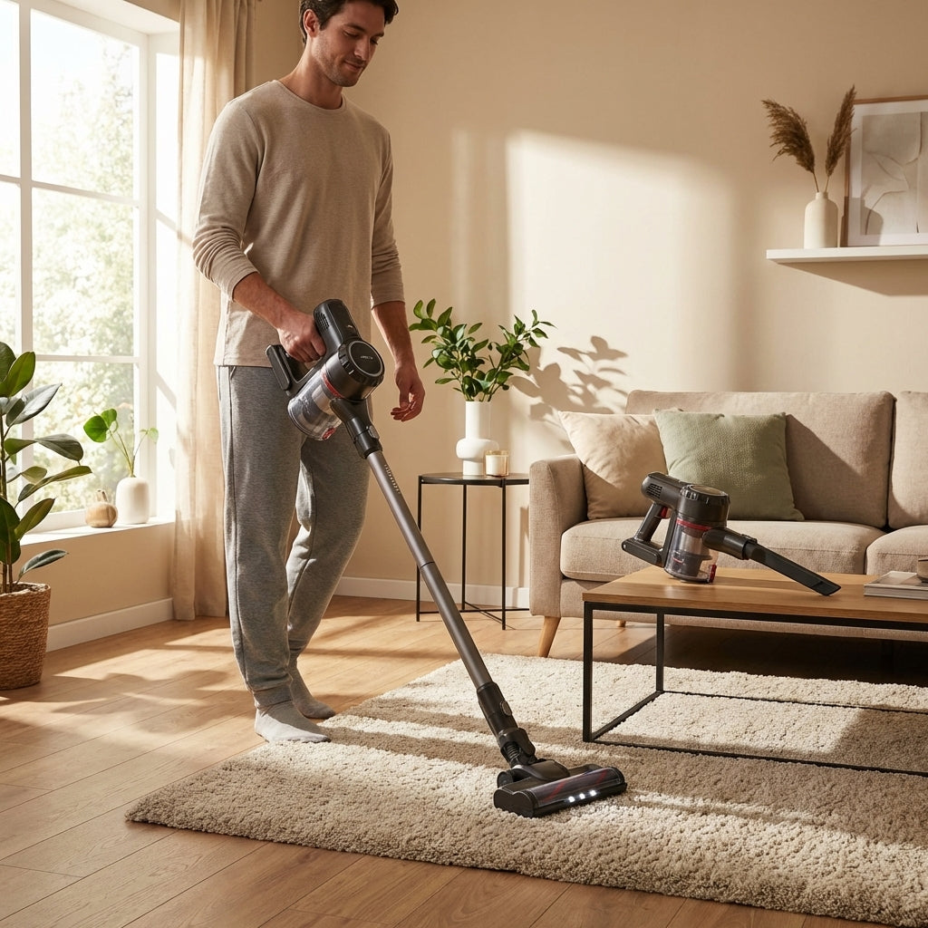 Aspiradora Marvo HVC-003 2 en 1 Inalámbrica