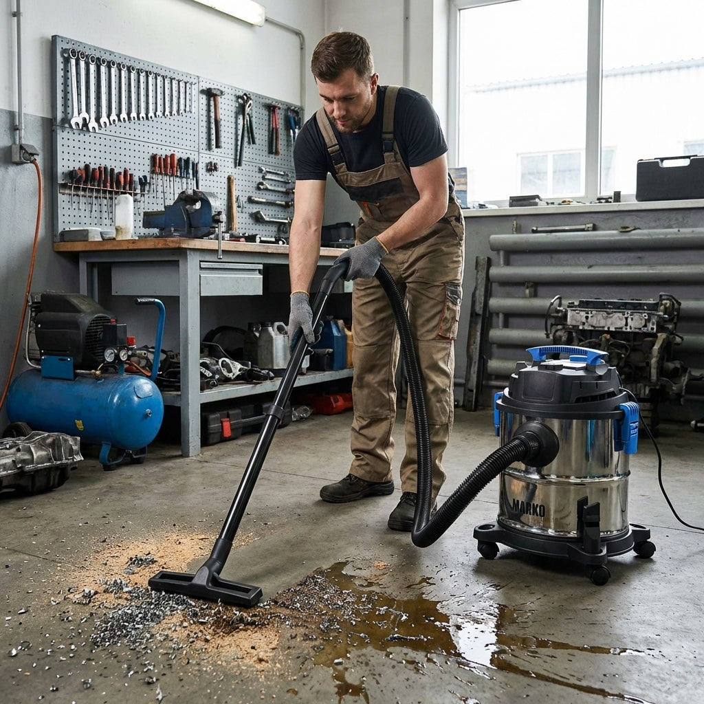 Aspiradora Marvo HVC-007 Profesional 20L