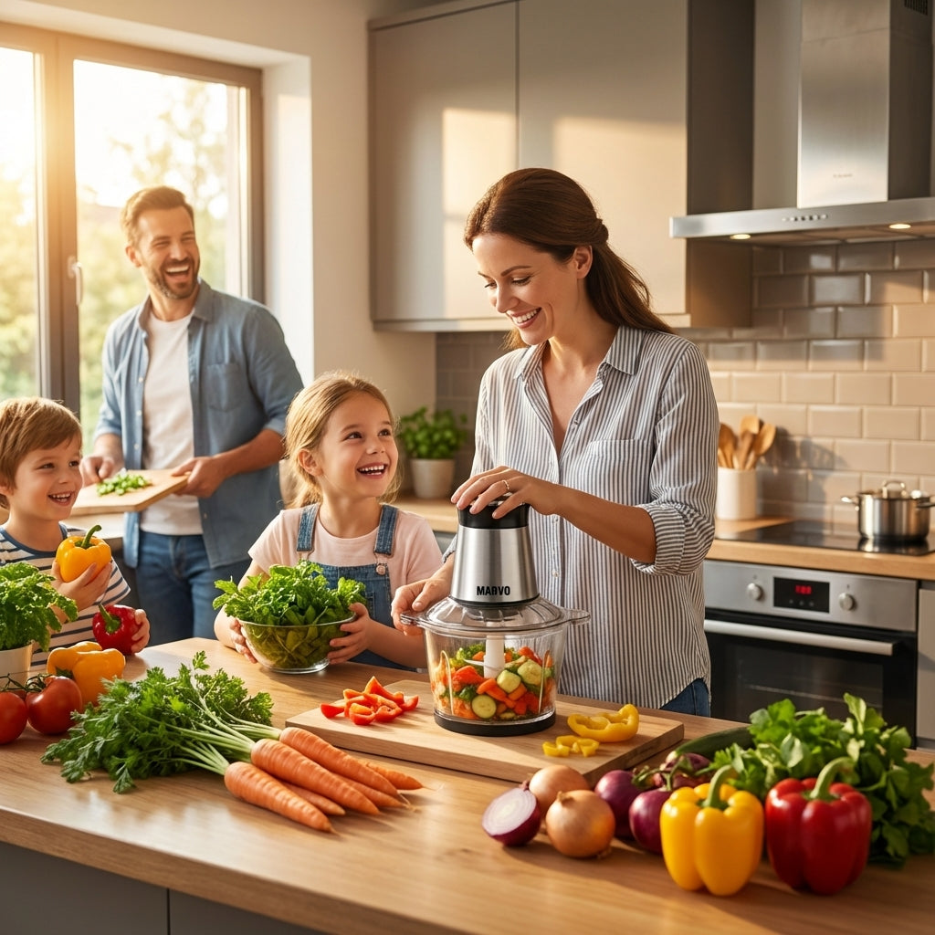 Picadora de Alimentos Marvo HBR-159 BK 220V