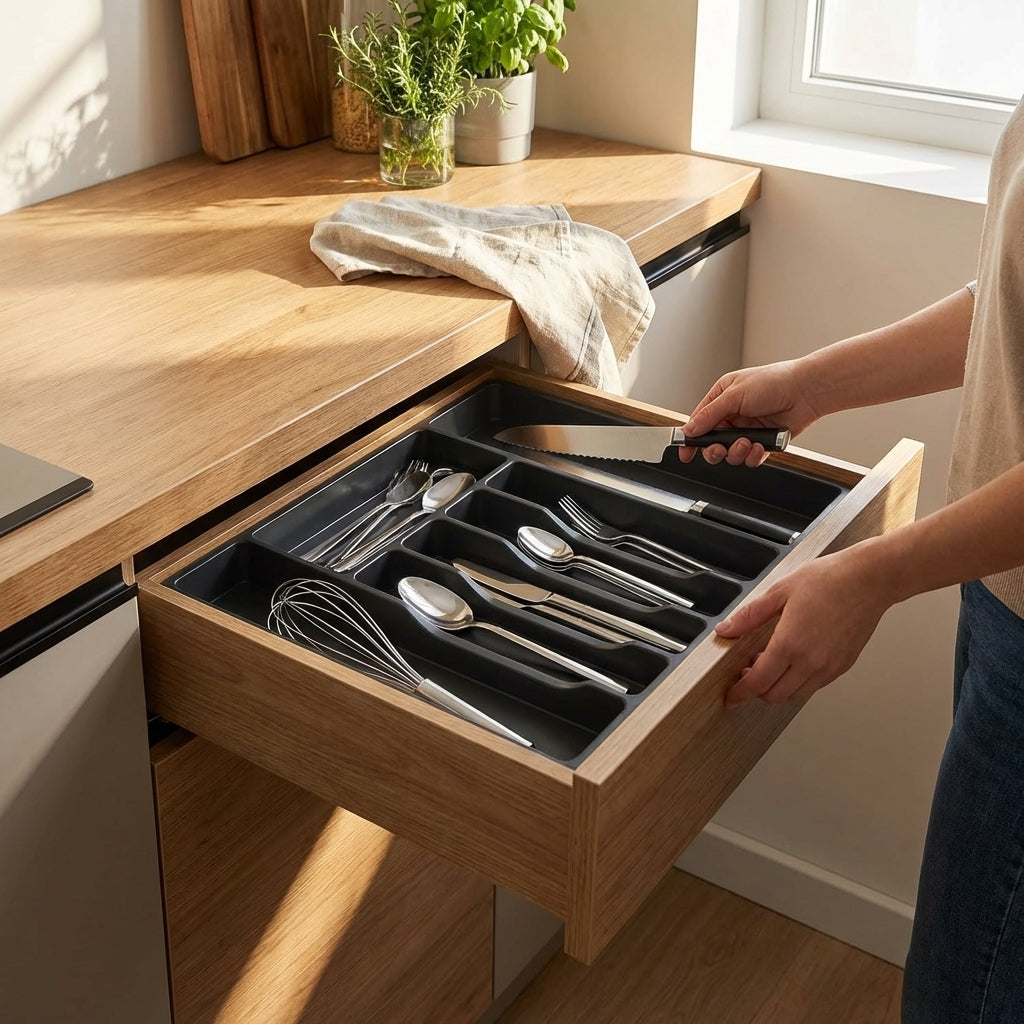 Organizador de Cajones de Cocina Expandible sin BPA