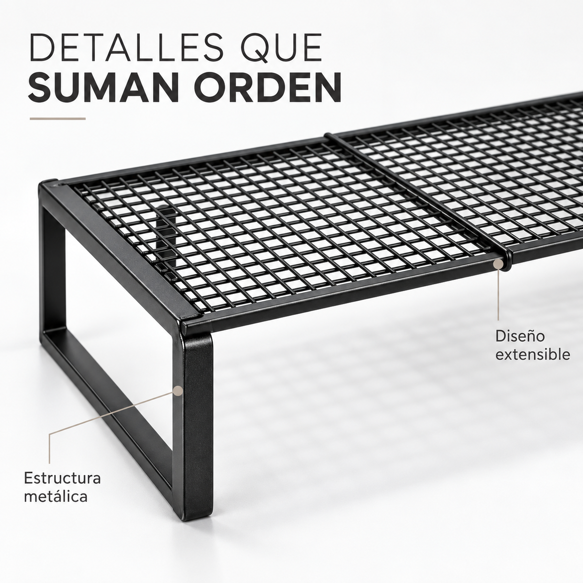 Estante de Armario Ajustable