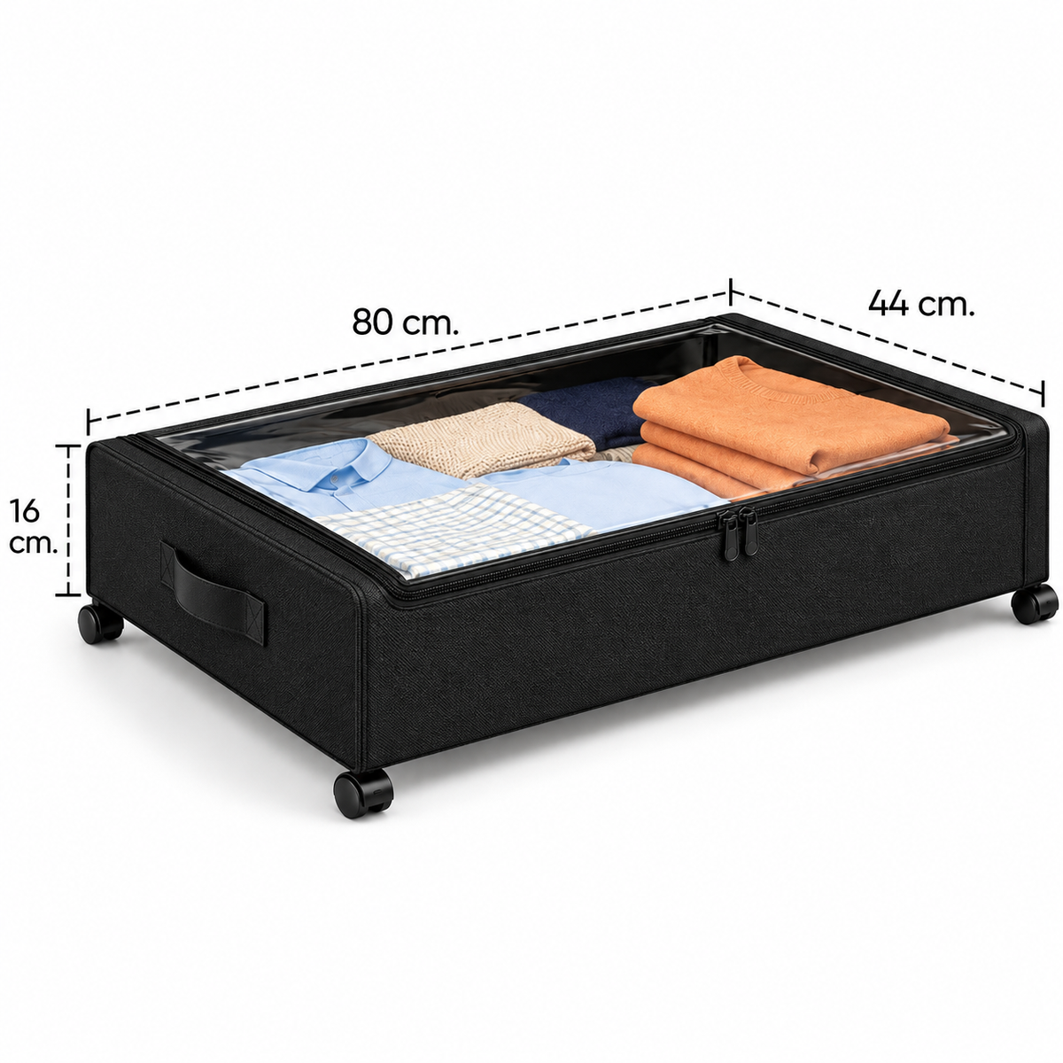 Caja Organizadora con Rueda Bajo Cama