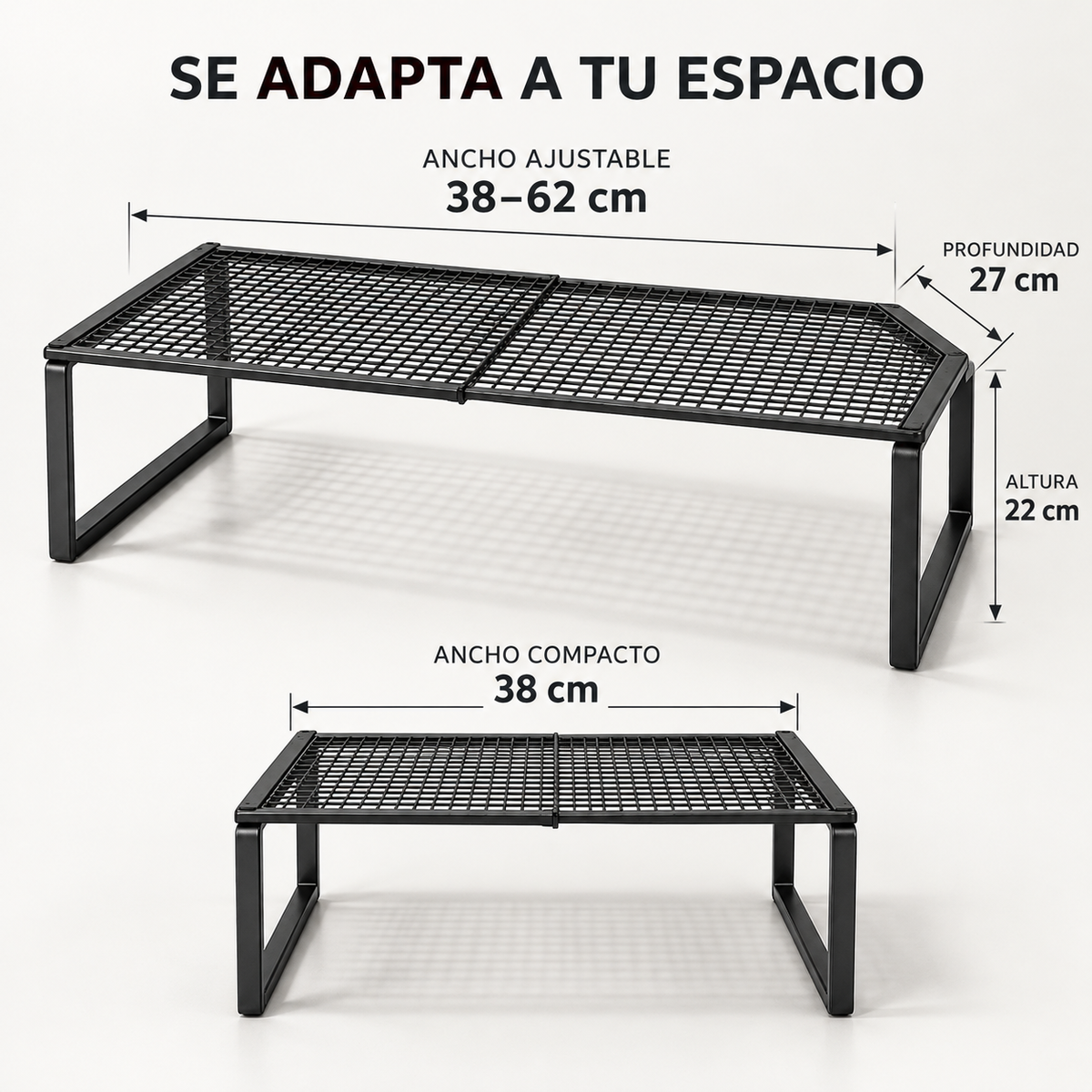 Estante de Armario Ajustable