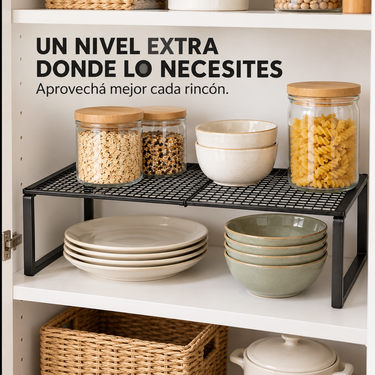 Estante de Armario Ajustable