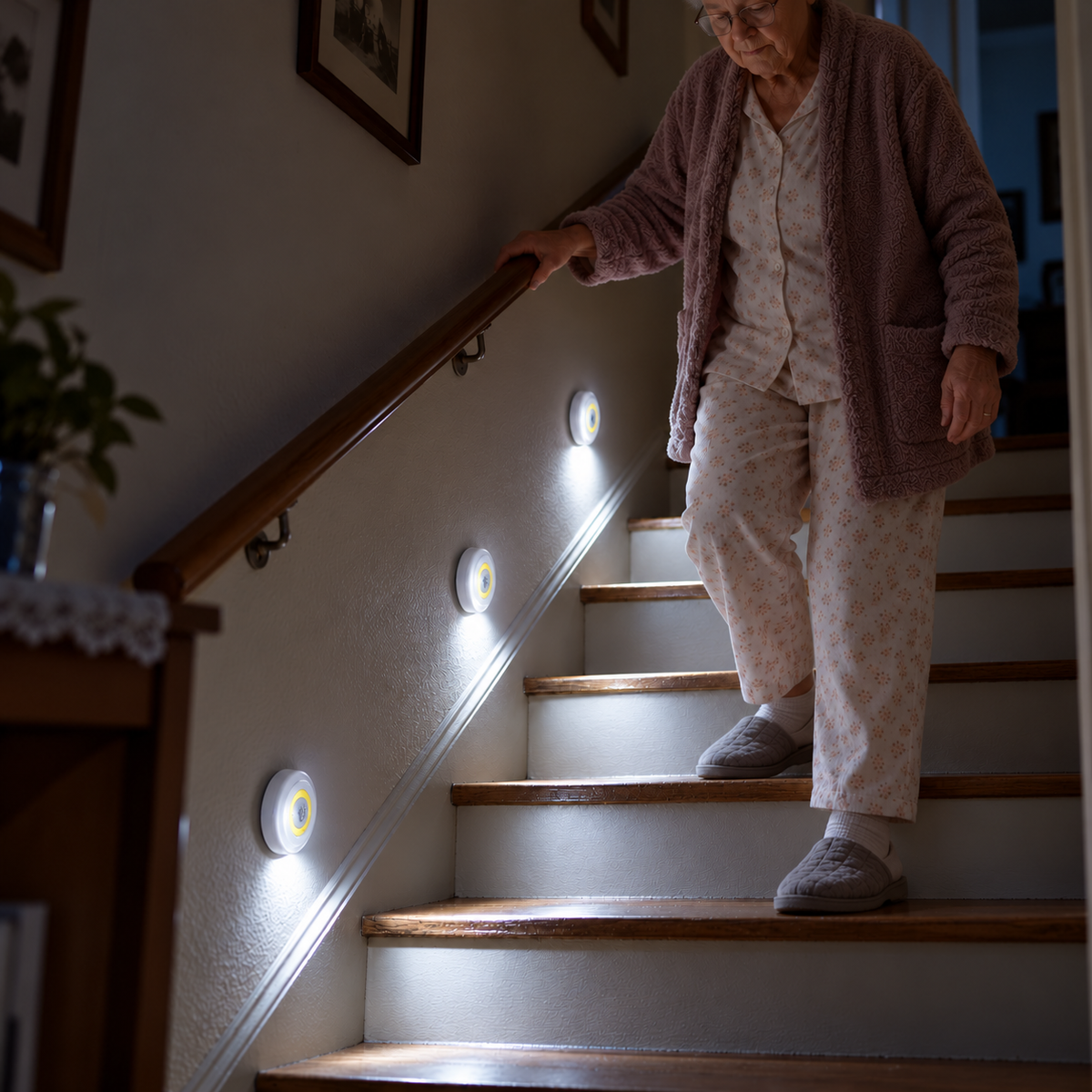 Luz LED Inalámbrica con Control Remoto